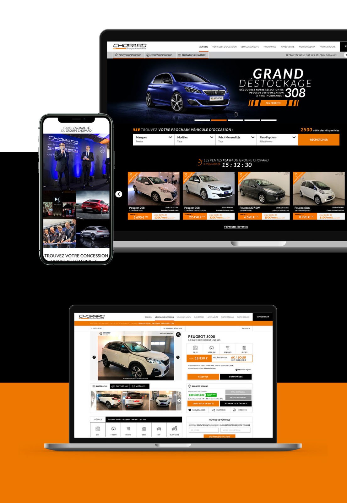 Création graphique groupe Chopard