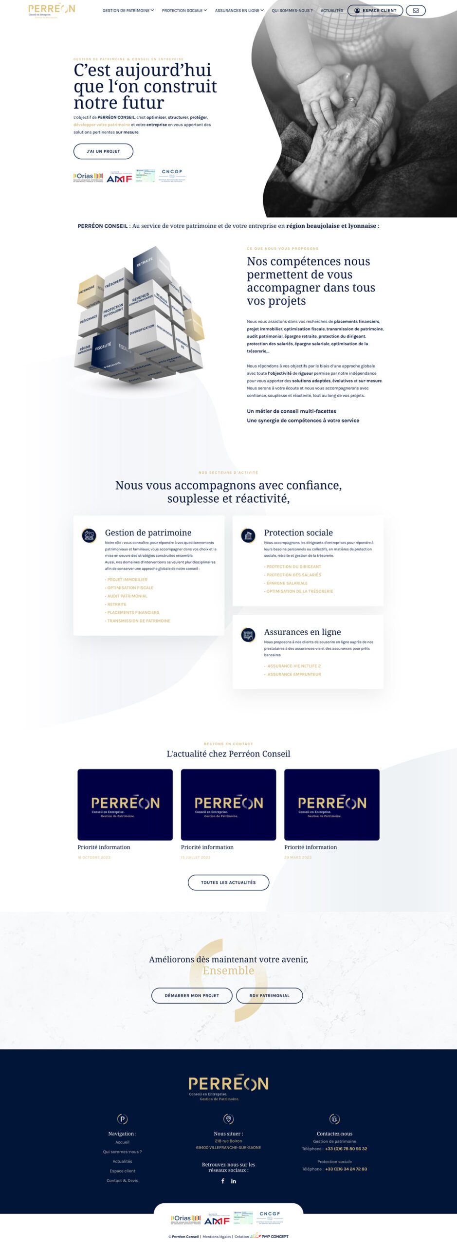 Création site internet gite location vacance